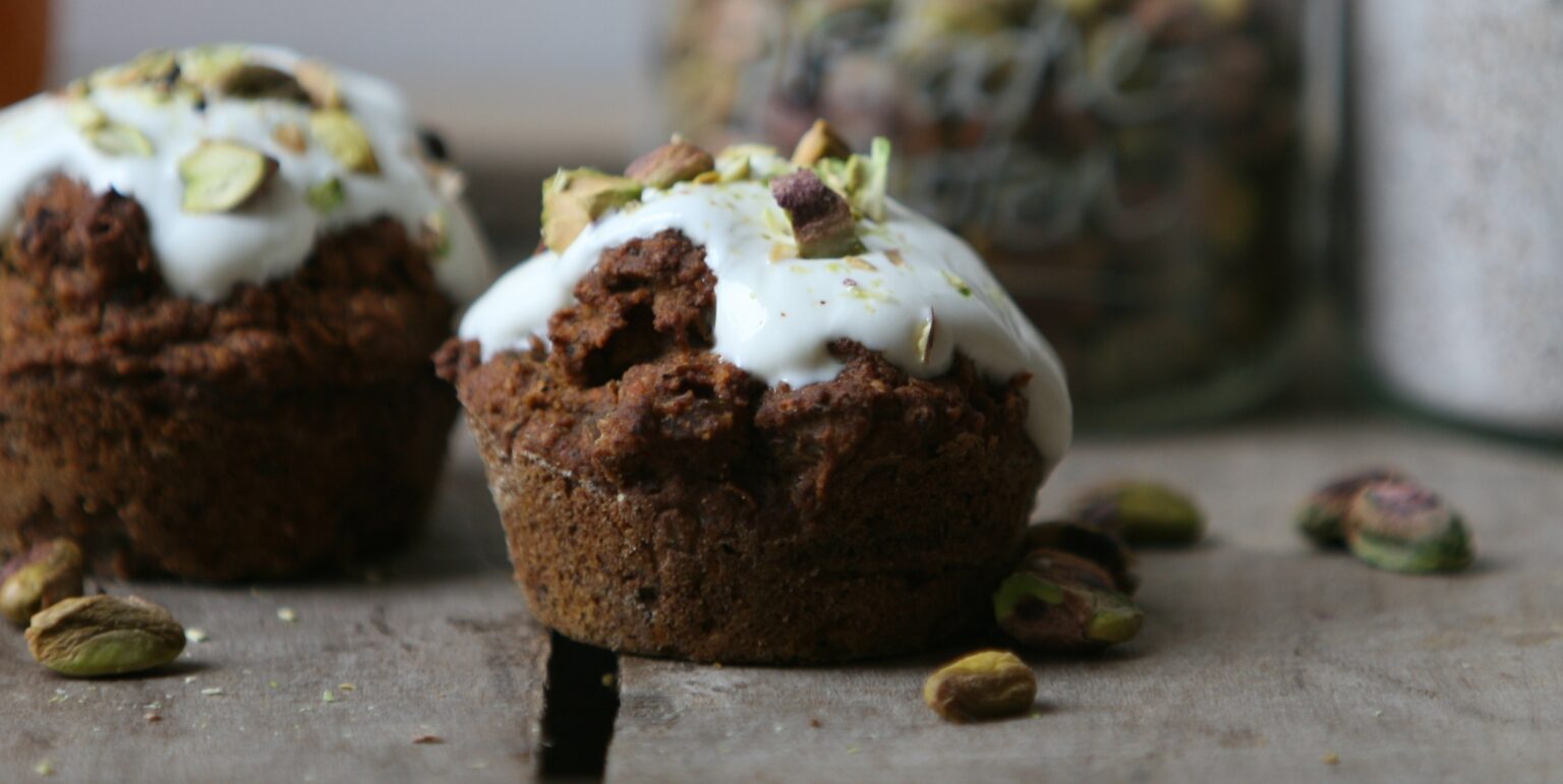muffins met wortel en sinaasappel