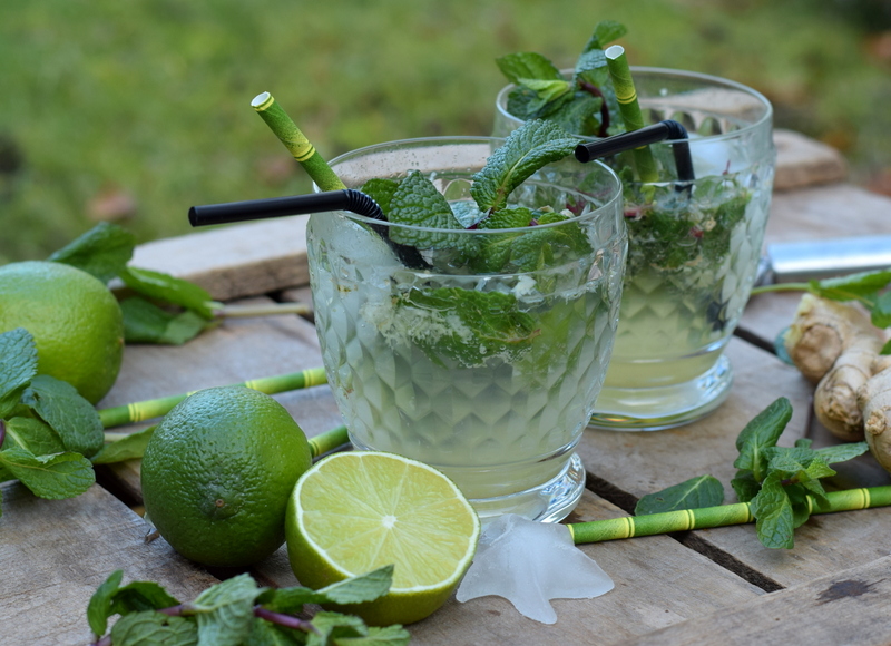 Karola's Kitchen - virgin mojito met gember