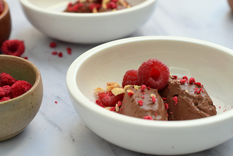 Karola's Kitchen - Silky chocolade met frambozen