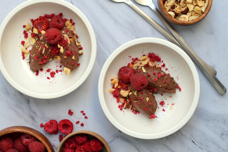 Karola's Kitchen - Silky chocolade met frambozen